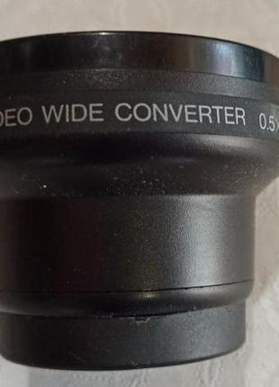 Af video wide converter 0.5 x