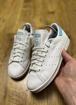 Adidas stan smith кеды женские оригинал белые кожа1 фото