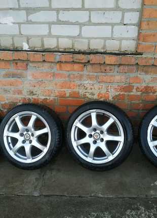 Диски з гумою r17 205x50 5x114.3 зима