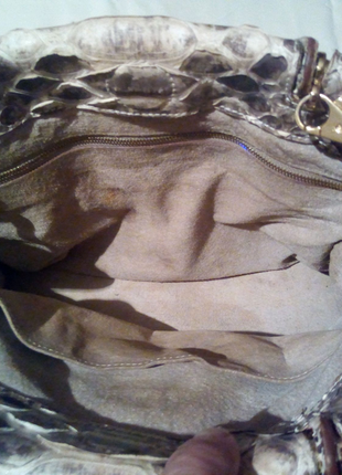 Продам оригінальну  італьянську жіночу сумку під шкіру змії.5 фото