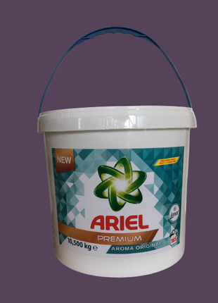 Пральний порошок ariel premium 10,5 кг універсальний