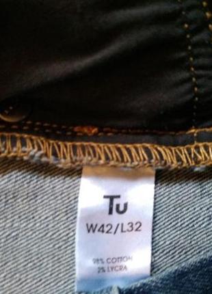 Джинсы мужские tu crafted autentic размер 42 /32