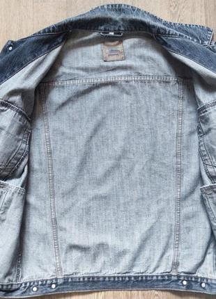Чоловіча джинсова куртка pionier, розмір xl.2 фото