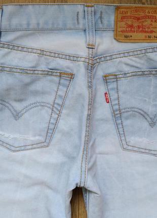 Чоловічі джинси levis 501, розмір 30/303 фото