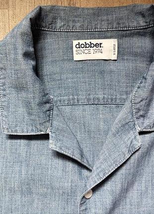 Чоловіча джинсова сорочка dobber, розмір xl 3