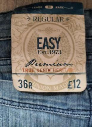 Нові чоловічі джинси easy 36/304 фото