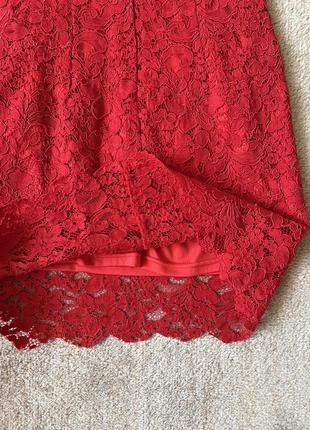 Червоне міні плаття2 фото