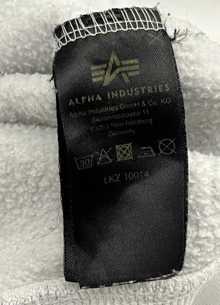 Свитшот alpha industries5 фото