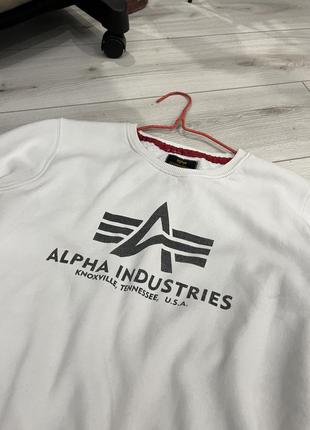 Свитшот alpha industries2 фото