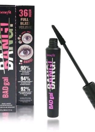 Об'ємна туш для вій у стилі бенефіт benefit badgal bang