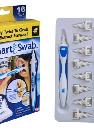 Прилад для чищення вух smart swab