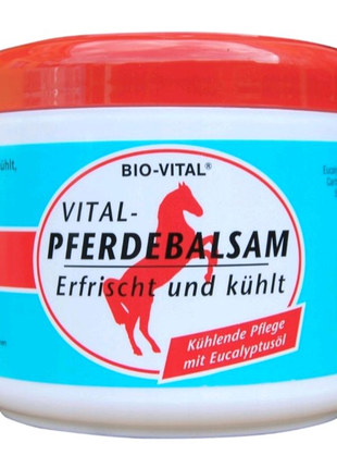 Согревающая конская мазь bio-vital pferdebalsam erfischt und warm2 фото