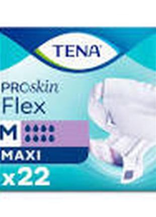 Поясные дышащие подгузники для взросл. tena flex maxi medium (71-102 см.) 22 шт./уп.3 фото