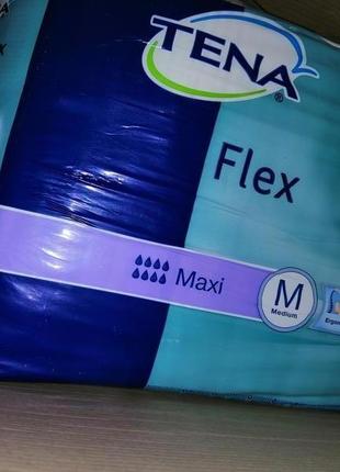 Поясные дышащие подгузники для взросл. tena flex maxi medium (71-102 см.) 22 шт./уп.4 фото