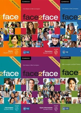 Face2face 2nd starter, elementary, pre, upper, intermediate, adva