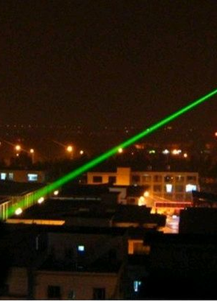 Лазерна указка зелений лазер laser 303 green з насадкою3 фото