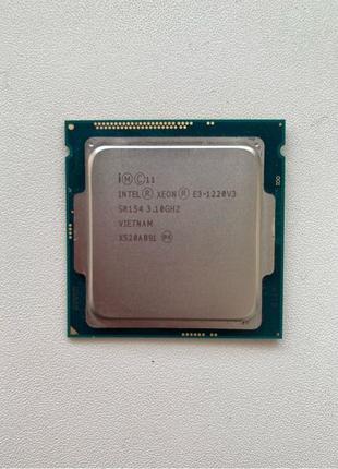 Процесор intel xeon e3-1220 v3