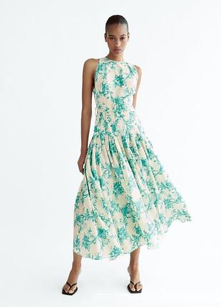 Zara сукня міді, м