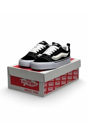 Кросівки замшеві жіночі vans vault x imran potato black white чорні стильні кеди ванс ваульт демісезонні5 фото