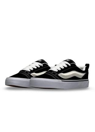 Кросівки замшеві жіночі vans vault x imran potato black white чорні стильні кеди ванс ваульт демісезонні4 фото