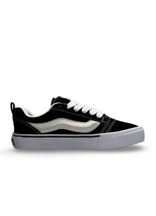 Кросівки замшеві жіночі vans vault x imran potato black white чорні стильні кеди ванс ваульт демісезонні7 фото