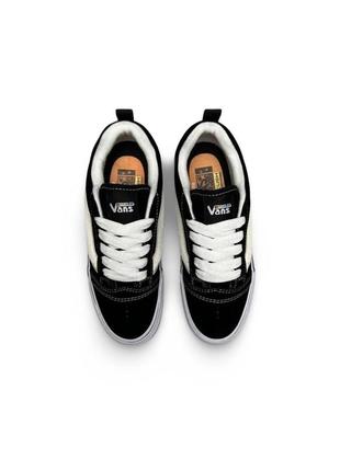 Кросівки замшеві жіночі vans vault x imran potato black white чорні стильні кеди ванс ваульт демісезонні6 фото