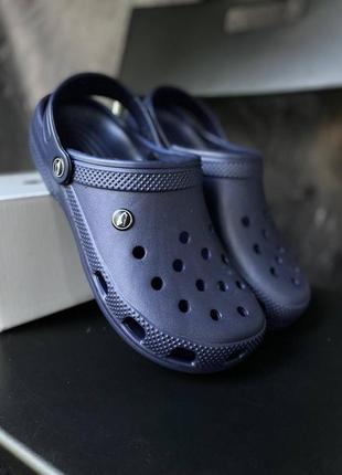 Чоловічі клоги crocs blue