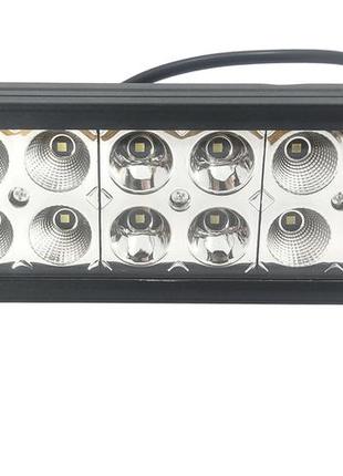 Led фара светодиодная 4 диода ближний + 8 диодов дальний свет. товар с гарантией качества! а-36w combo. корея