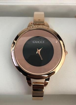 Подарочный набор gucci bracelet/watch/bracelet with diamond gold