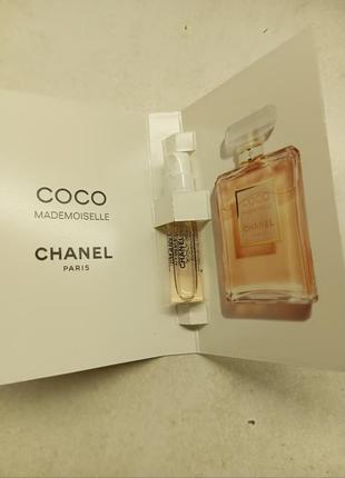 Пробник chanel coco mademoiselle parfum 1.5 ml оригинал