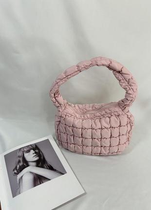 💗 нежная розовая сумка на плечо от cos1 фото