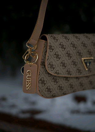 Guess cordelia logo light brown