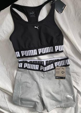 Спортивный костюм puma (топ+шорты)