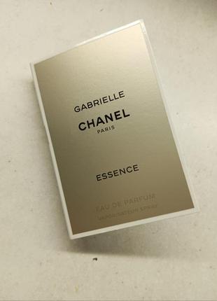 Пробник chanel gabrielle essence parfum 1.5 ml оригинал2 фото