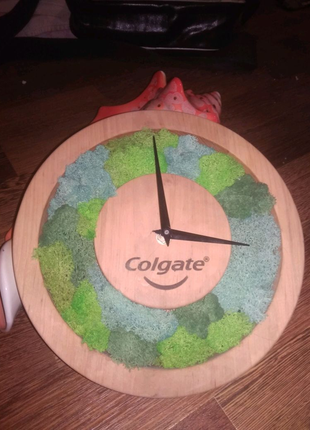 Годинник colgate настінний.