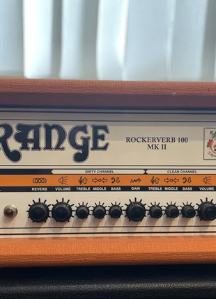 Гітарний підсилювач orange rockerverb mk ii 100