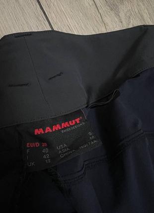 Женские трекинговые брюки софтшелл mammut m-l8 фото