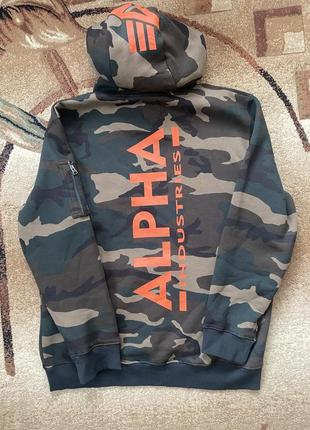 Худи alpha industries4 фото