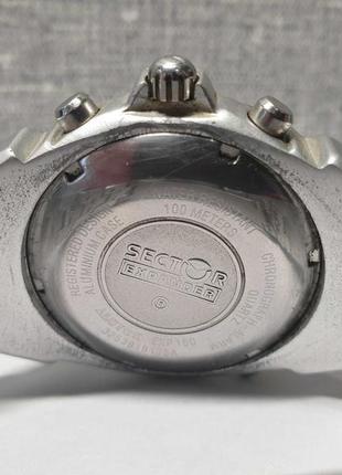 Чоловічий годинник часы sector exp150 chronograph alarm eta g1...5 фото