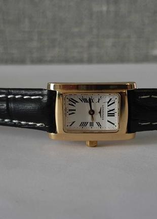 Женские золотые часы годинник 18k longines l 5.158.83 фото