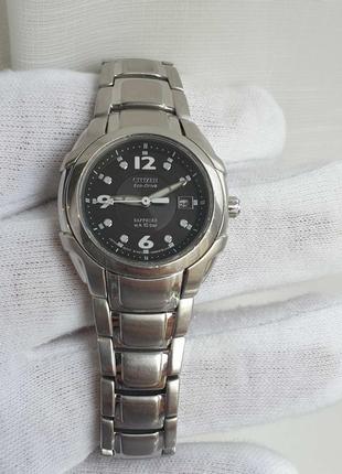 Жіночий годинник часы citizen eco-drive sapphire 30мм8 фото