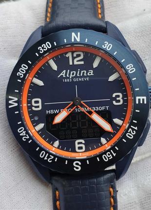Розумний годинник часы alpina alpinerx sapphire swiss compass ...