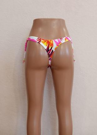 Женские цветные купальные плавки -стринги,размер xs6 фото