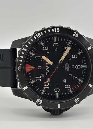 Чоловічий годинник часы tawatec black titan diver 300m automat...