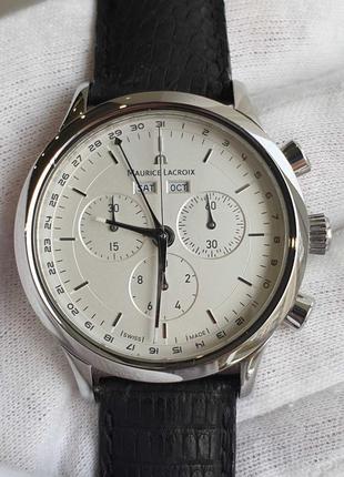 Чоловічий годинник часы maurice lacroix lc1008-ss001-130 chron...