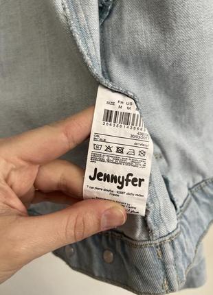 Джинсова курточка джинсовка вкорочена4 фото