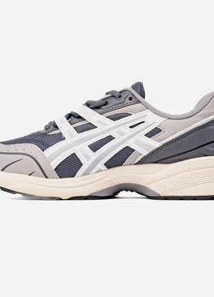 Premium мужские кроссовки asics gel 1090 grey white2 фото