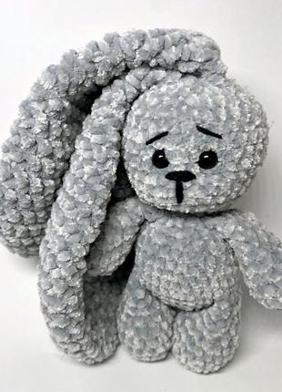 Плюшевий зайчик довговушка