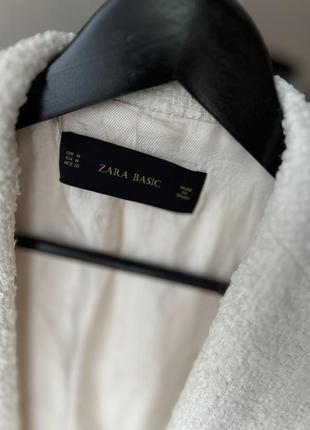 Твідовий піджак жакет zara