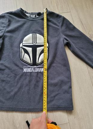 Флисовая кофта 7-8лет (128) star wars mandalorian2 фото